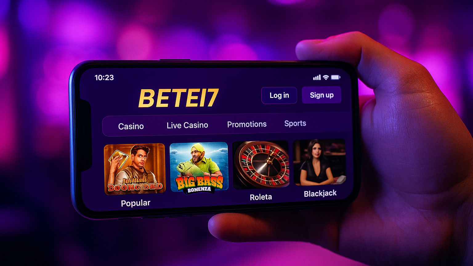 Baixar o BETEI7 Cassino App