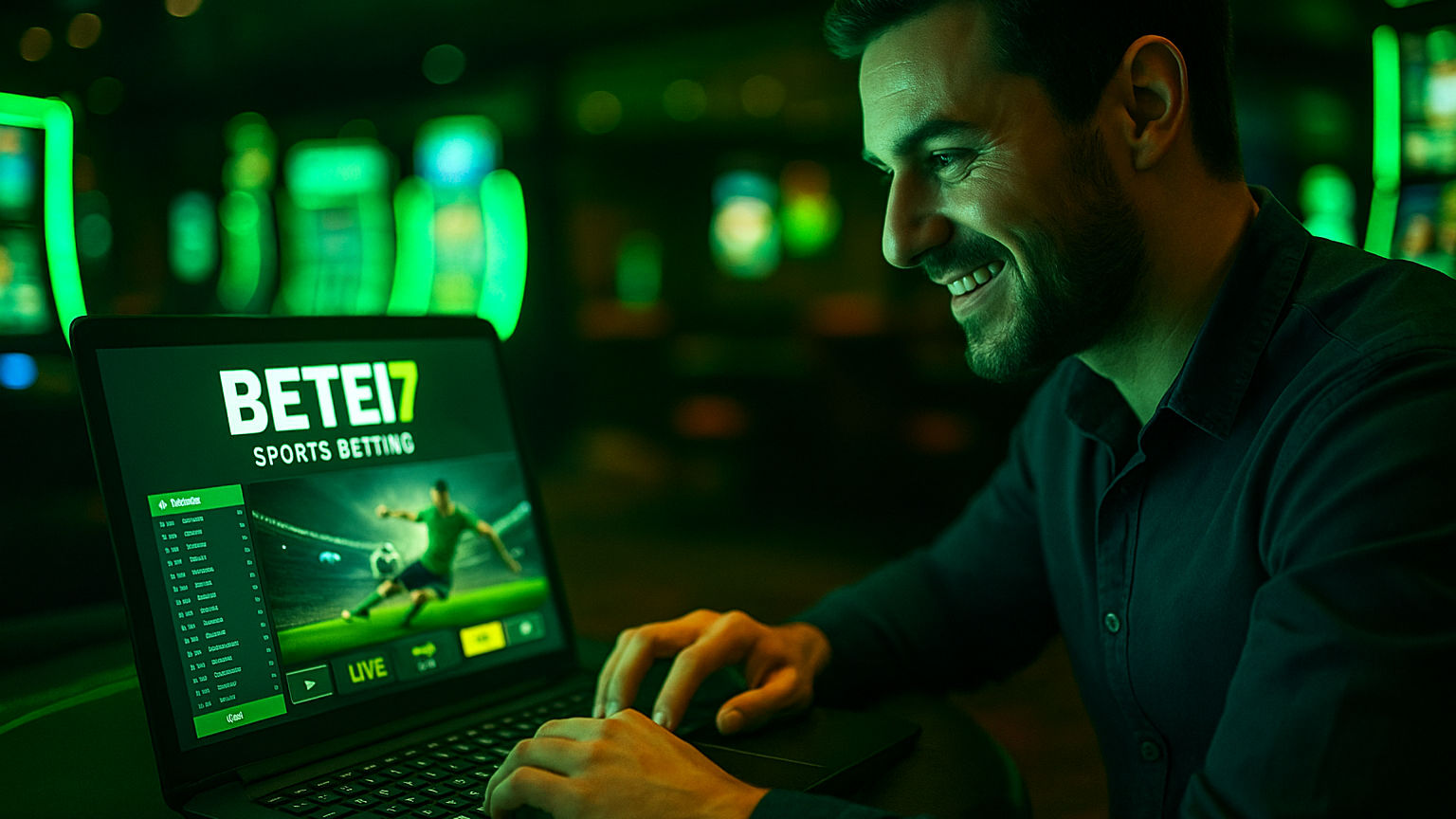 Apostas esportivas no cassino online BETEI7