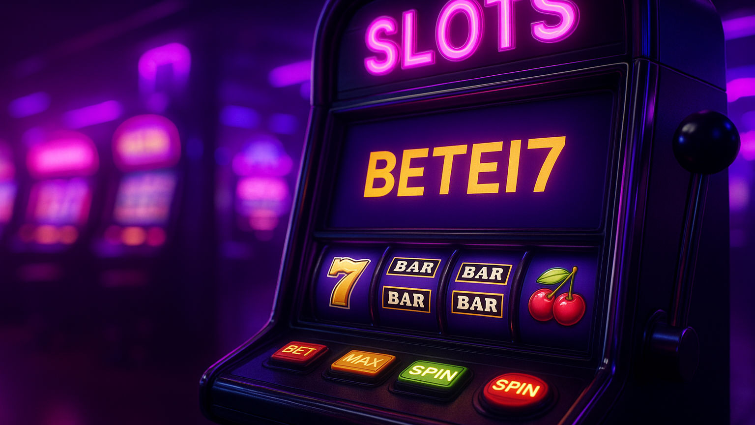 Explore o mundo das slot machines no BETEI7 Casino